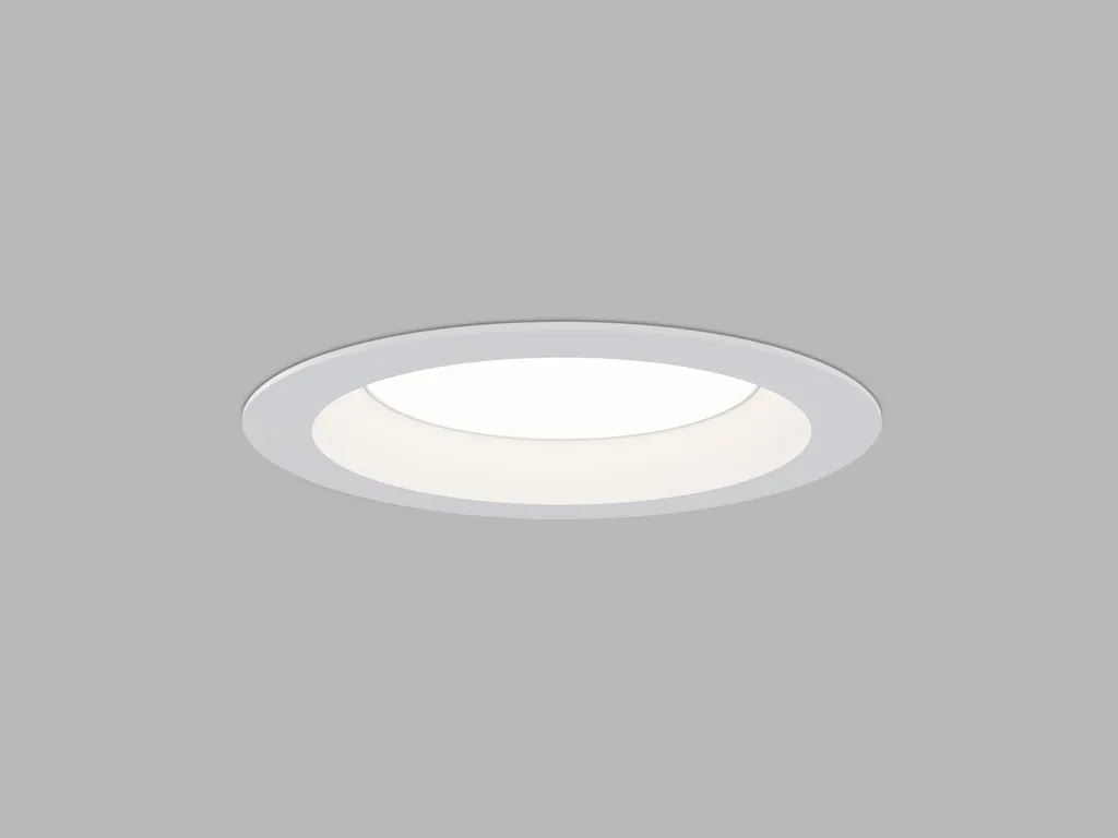 Luminaire encastré LED GAMA 18 IP54 dimmable DALI Ø176mm blanc 15W