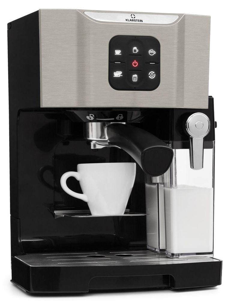 Klarstein kávovar, 1,4 l portafiltr, na 2 šálky kávy, mini Obrázek produktu 