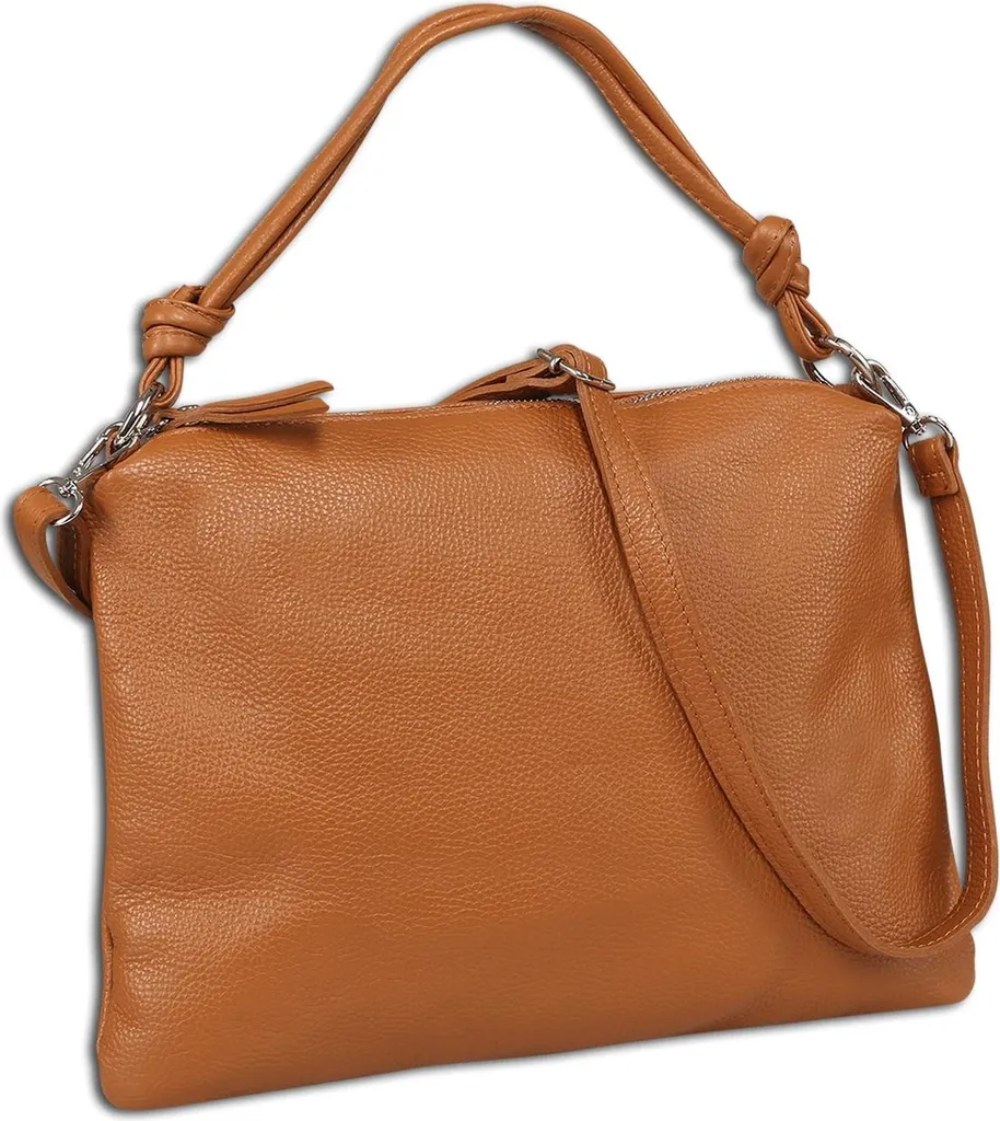 Toscanto OTT173SC3 Borsa Donna Marrone Chiaro - Vera Pelle Premium