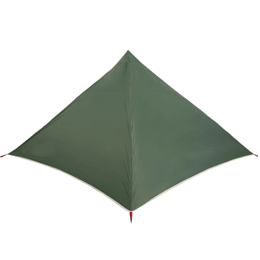 Tipi de Camping Imperméable Vert 7 Personnes Haute Résistance - 8