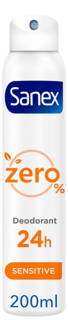 Sanex Deo Spray 200 ml Zero% Sensitive Skin Produktbild 