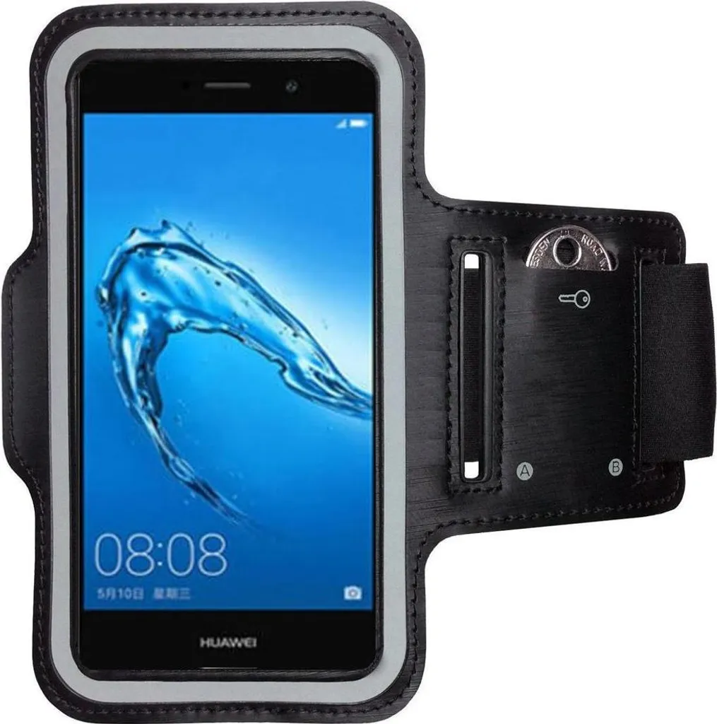Huawei Y7 Prime telefono cellulare sport fascia da braccio in esecuzione caso di fitness