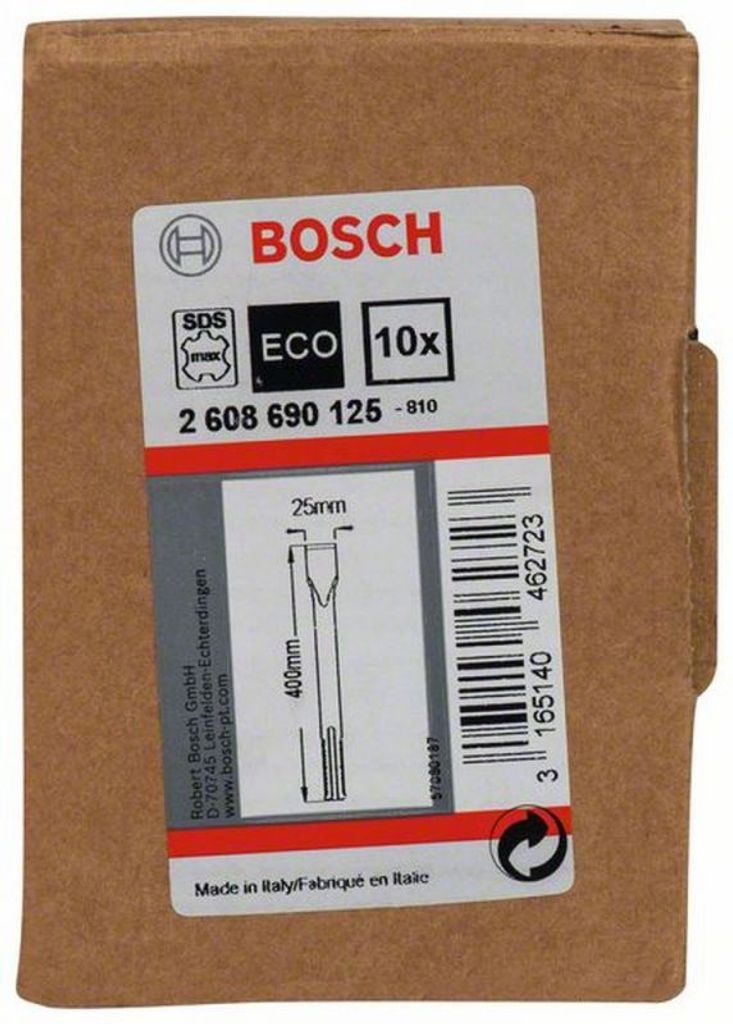 Scalpello piatto Eco l.400mm tagliente l.25mm SDS-Max 10 Immagine del prodotto 