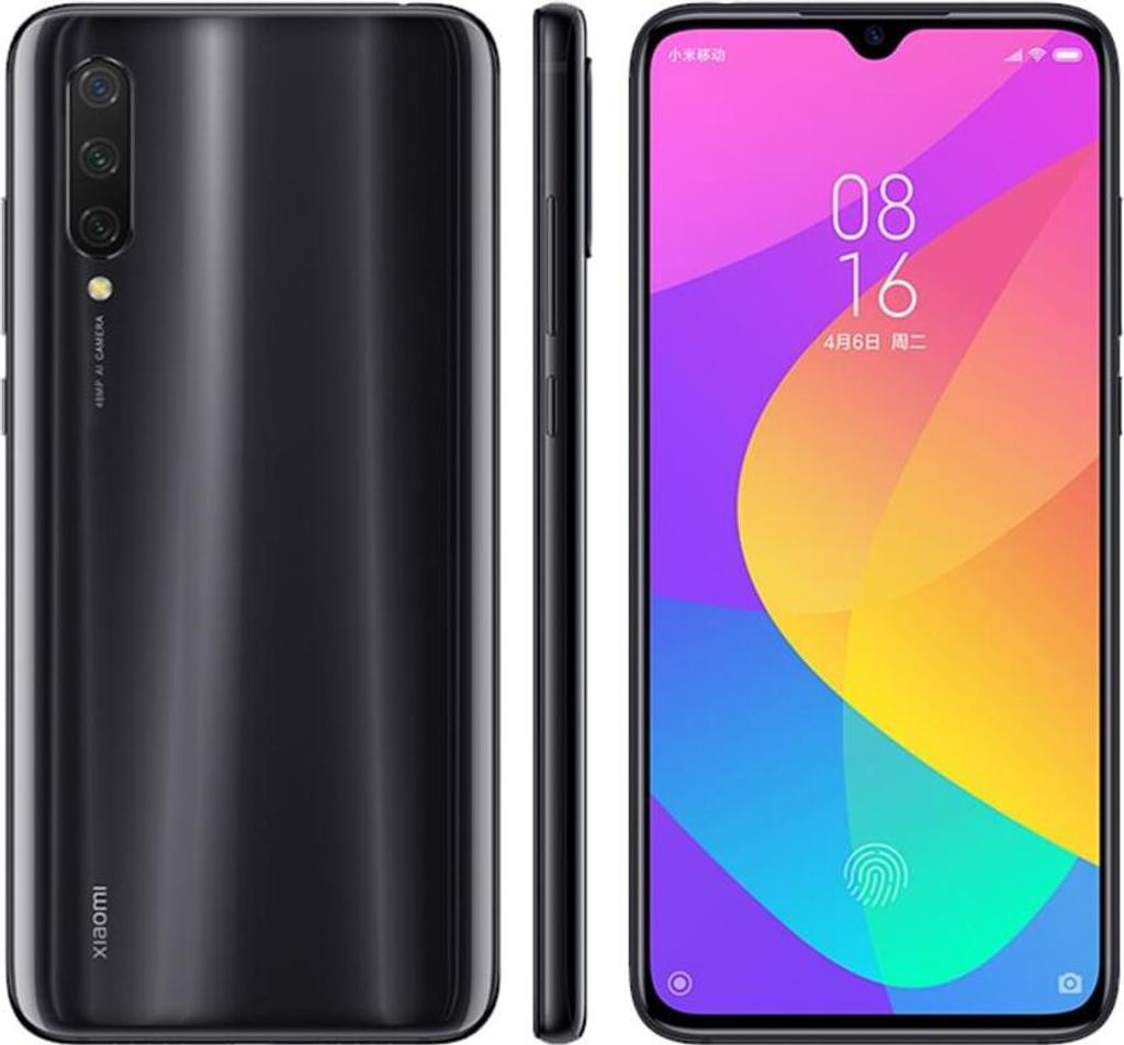 Xiaomi MI 9 Lite 6.39zoll Smartphone 6GB RAM MIUI 10 Snapdragon 710 Octa Core WIFI GPS Touch ID 48MP + 32MP EU Version ROM:128GB Farbe:Schwarz