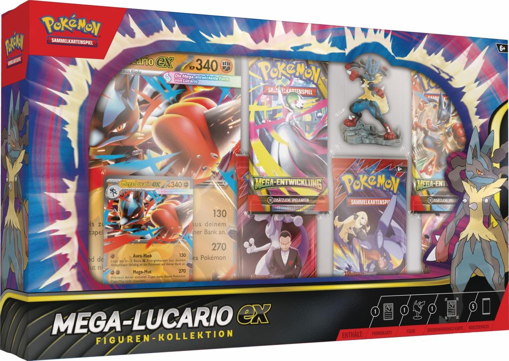 Pokemon | Mega-Lucario Figuren-Kollektion Produktbild 