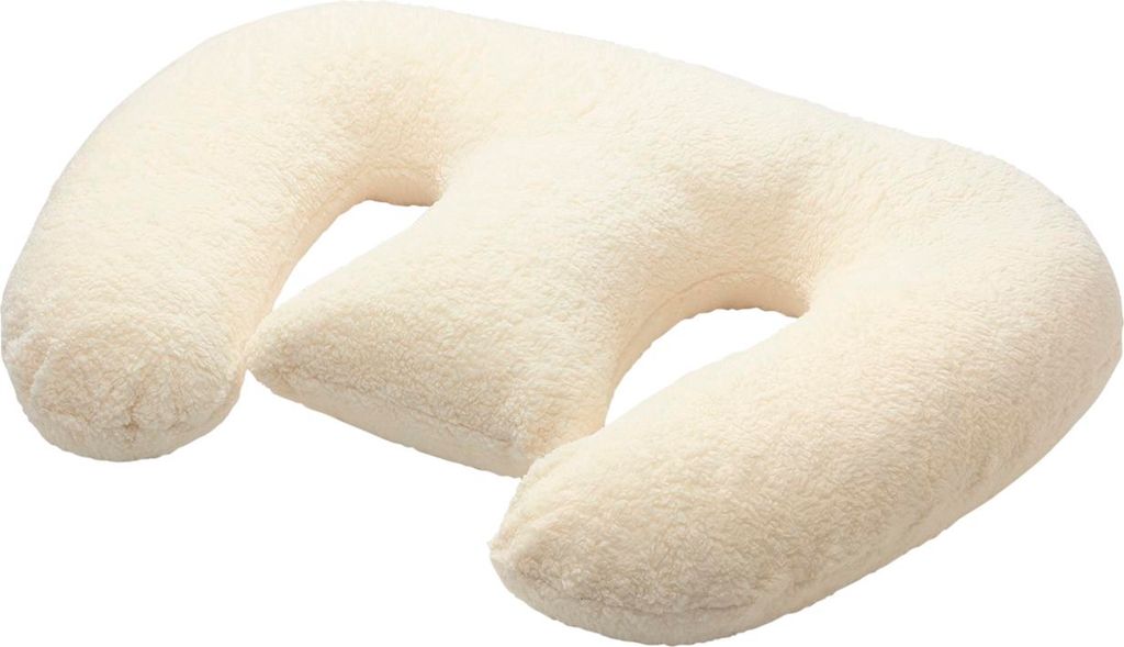 Ilmaha Stillkissen Zwillinge – Teddy – Ecru | Stillkissen Produktbild 