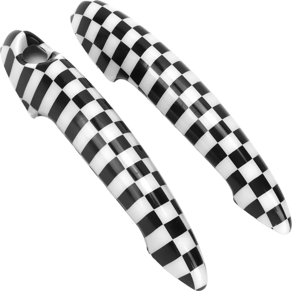 Coques de poignée de porte pour Mini R50 R52 R53 avec trou de serrure noir