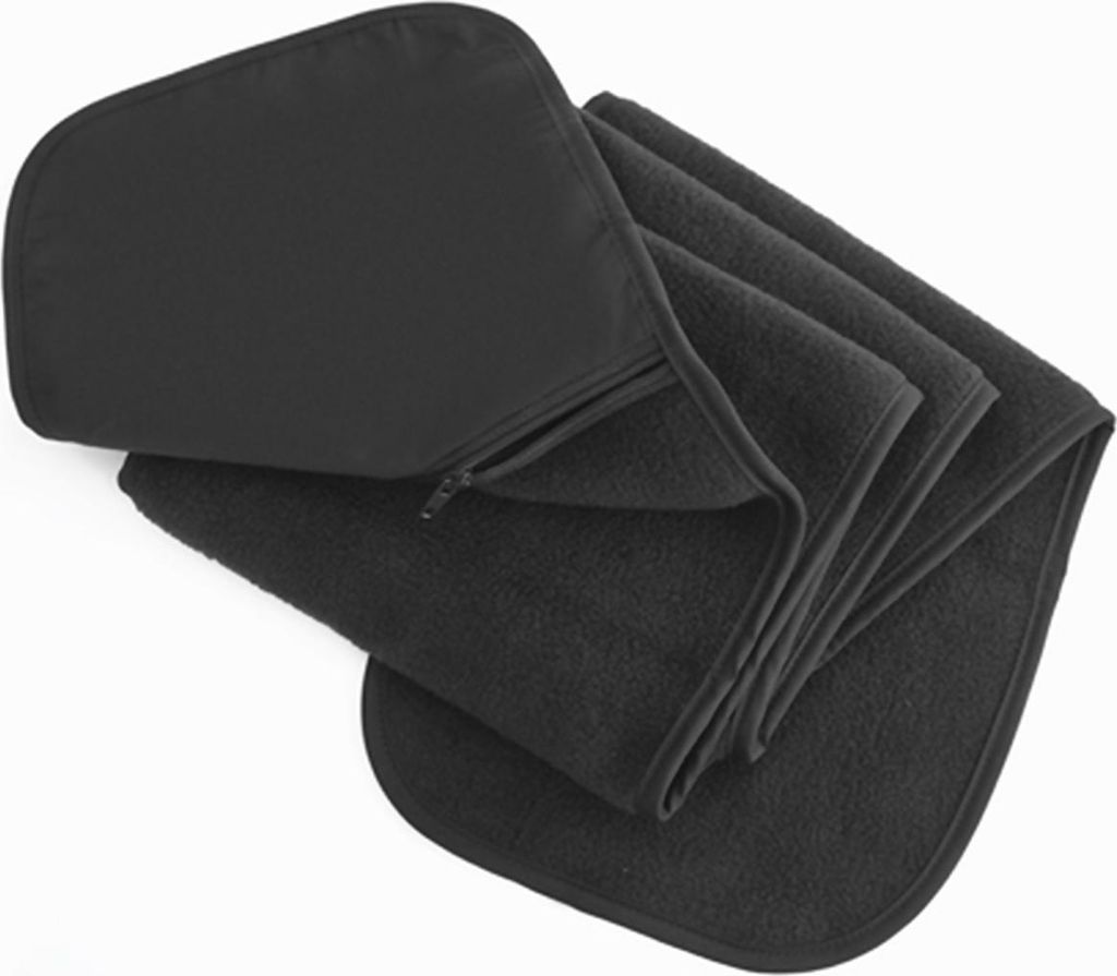 Result Winter Essentials R100X | Zip-Pocket Fleece Scarf / Damen Winter Schal - Farbe: Grey - Größe: 140 x 20 cm