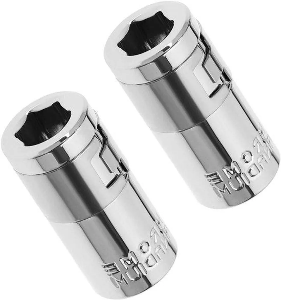 Adaptateur carré-hexagonal 1/4 en métal robuste avec bille de retenue