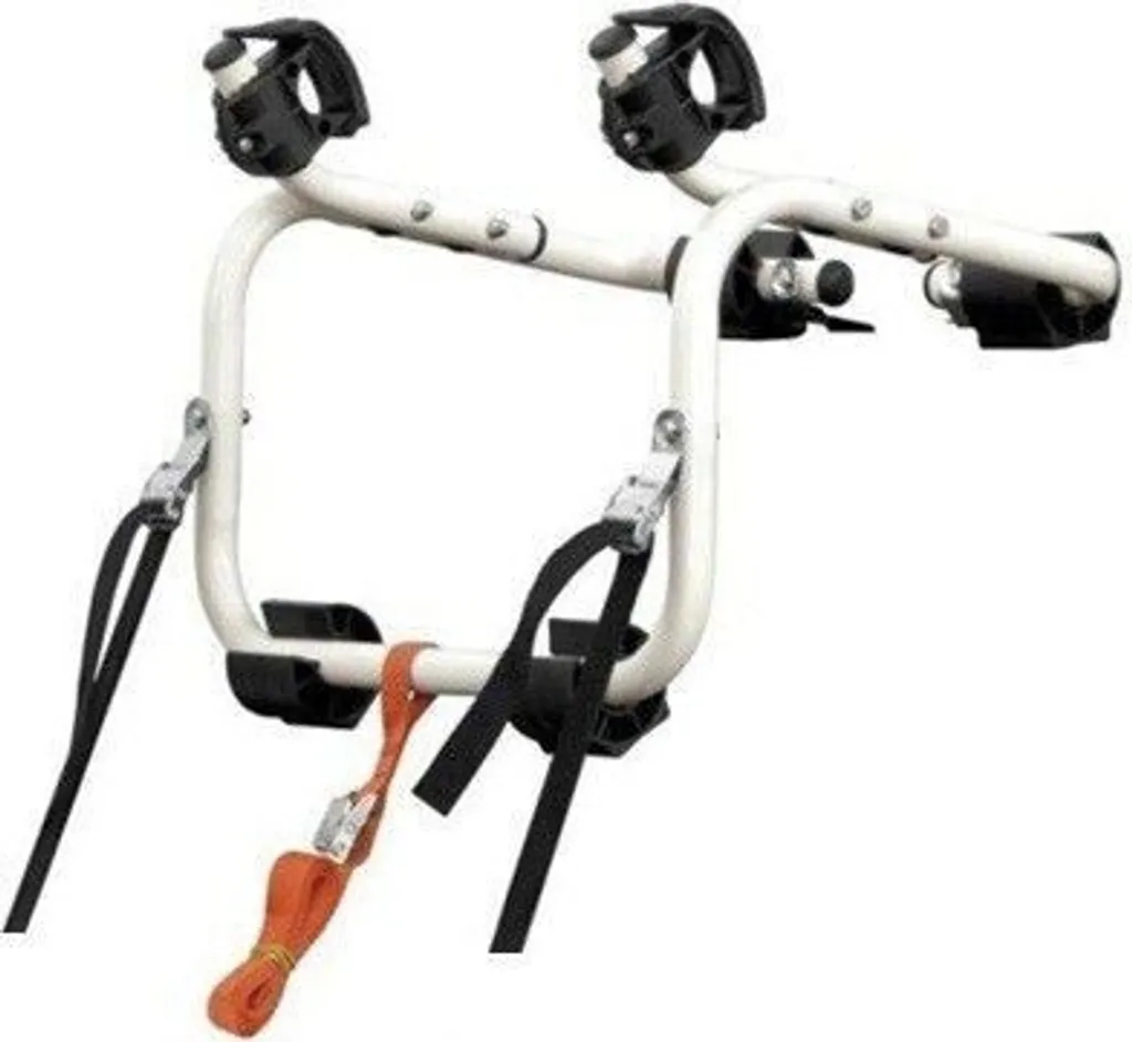 Peruzzo BDG Portabici Posteriore 1 Bici Bianco: Sicuro e Leggero