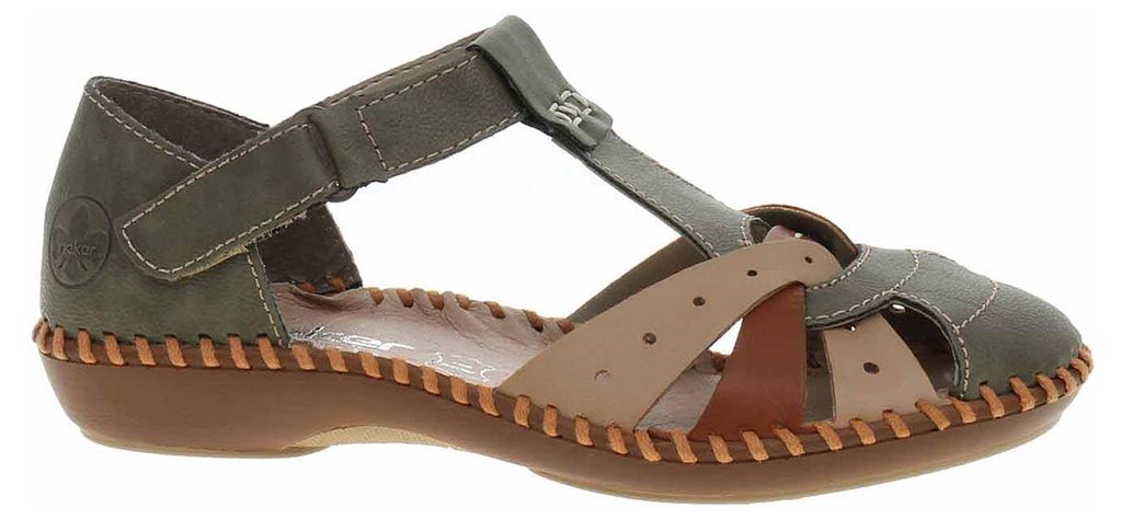 Dámské sandály Rieker M1655-54 grun kombi 40 Obrázek produktu 