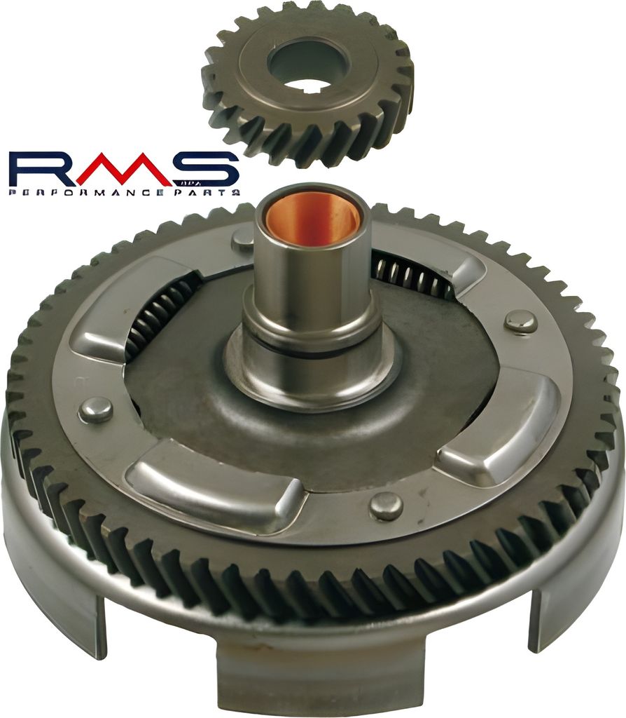 Kupplungszahnrad RMS für Vespa 50 – 90 – 125 ET3 / PK (Z 24-61 schräg)