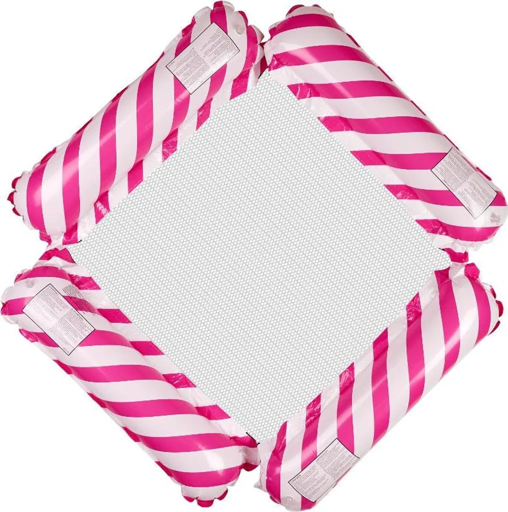 Matelas gonflable de plage rose et confortable - Transat de piscine