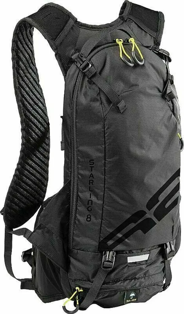 Sac à dos de vélo R2 Starling Noir : Idéal pour VTT et Randonnée