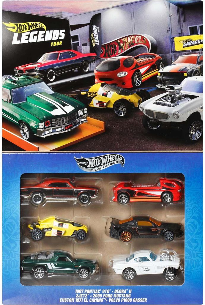 MATTEL HW set di auto Legends 6pak JBY78 /6 Immagine del prodotto 