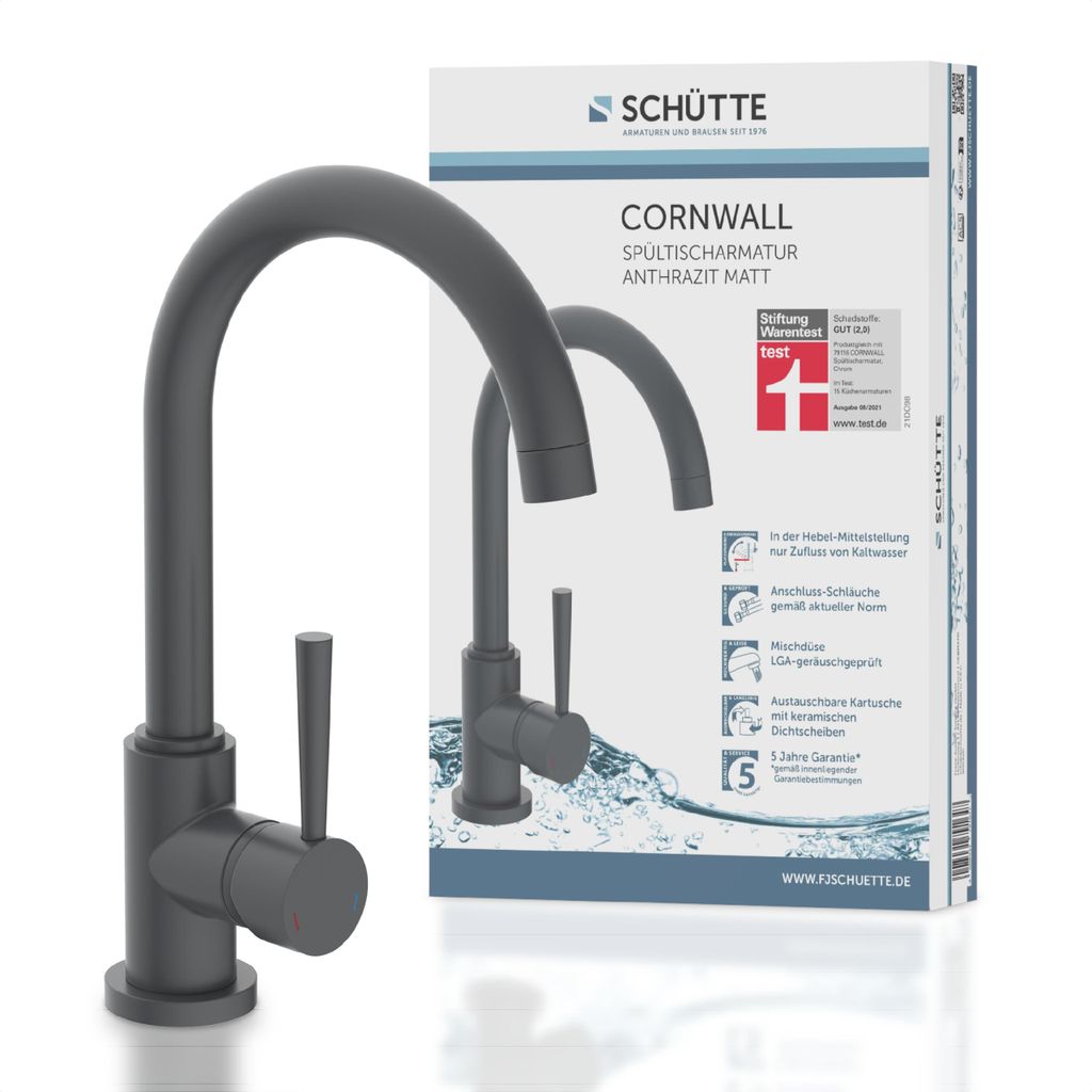 SCHÜTTE kuchyňská baterie CORNWALL, kuchyňská baterie s Obrázek produktu 