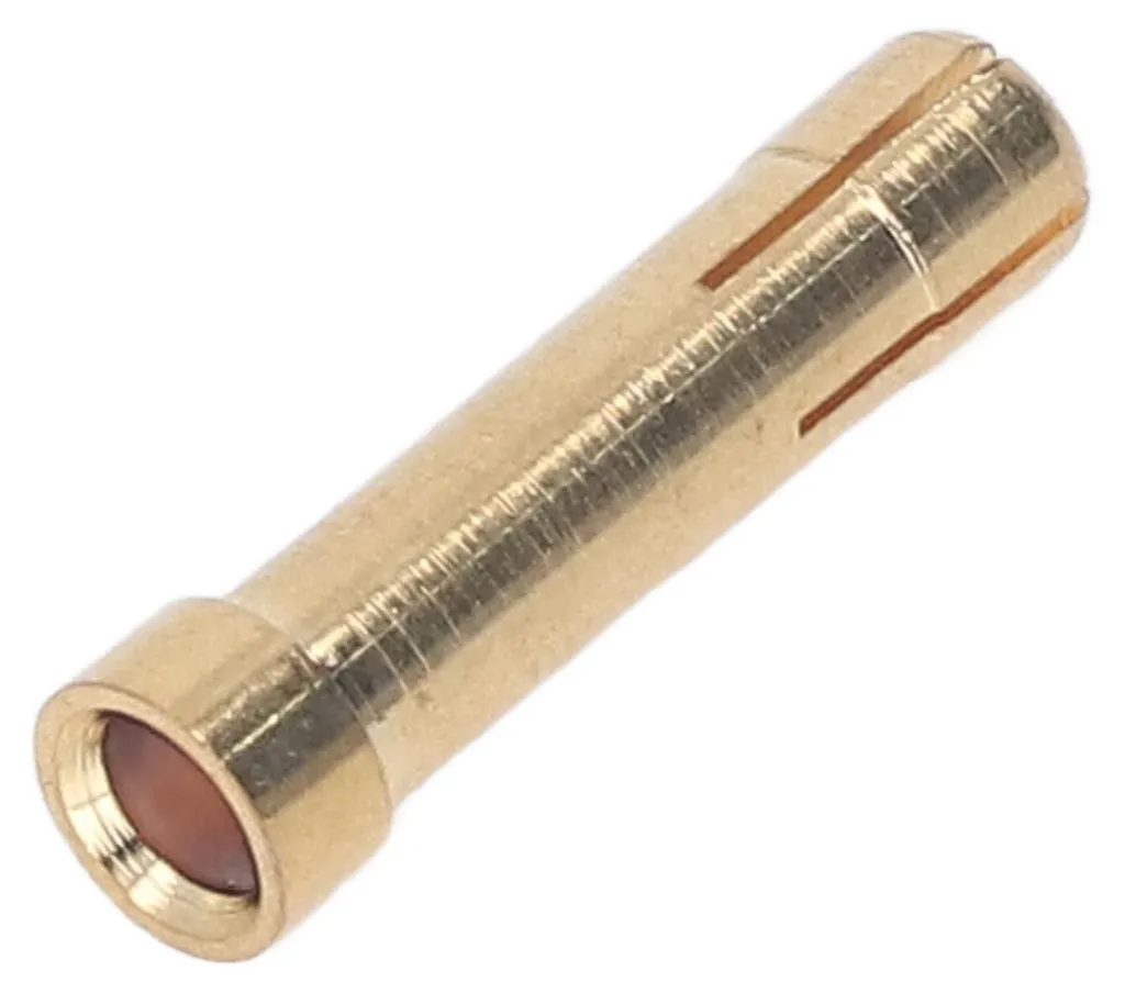 Connecteurs laiton haute précision 4 vers 5 mm - Pack de 50 unités pro - 7