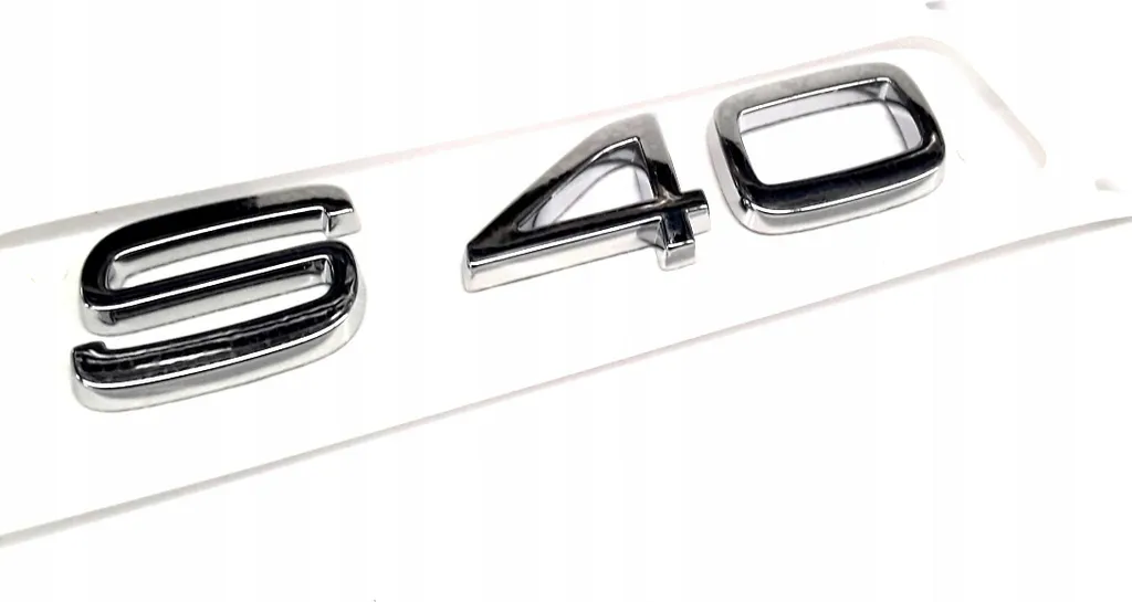 Emblème de Hayon Volvo S40 Original OE 8620309 - Badge Arrière Neuf