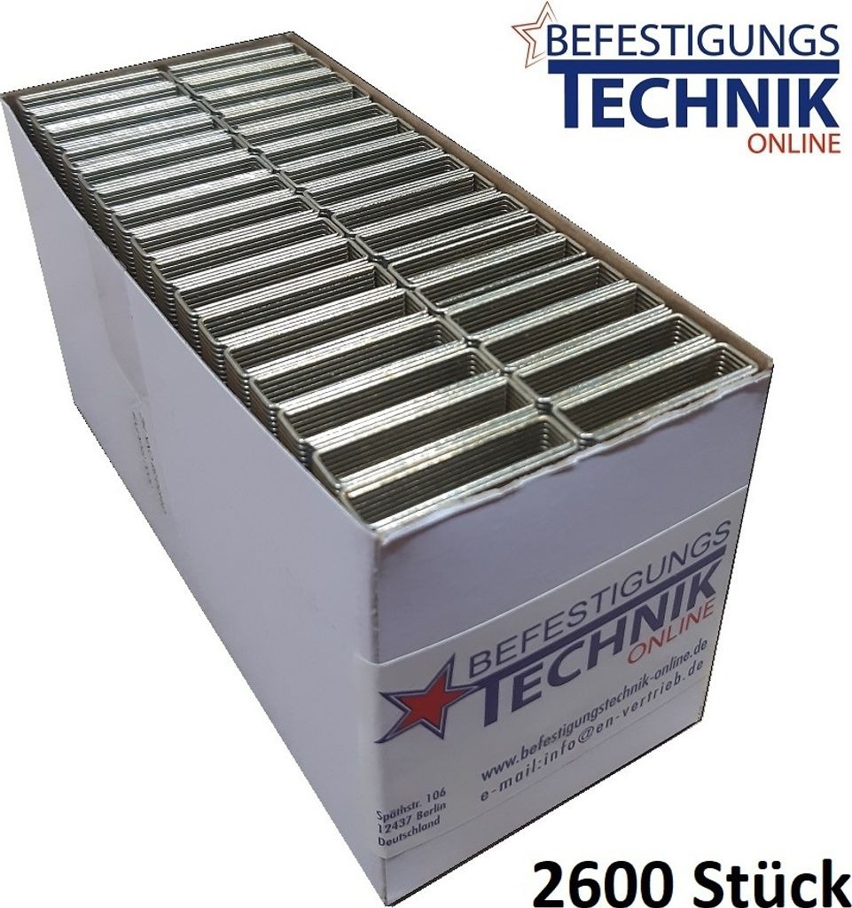 Klammern G4450/38 38 mm verzinkt für SENCO-M CP M17BAB Produktbild 