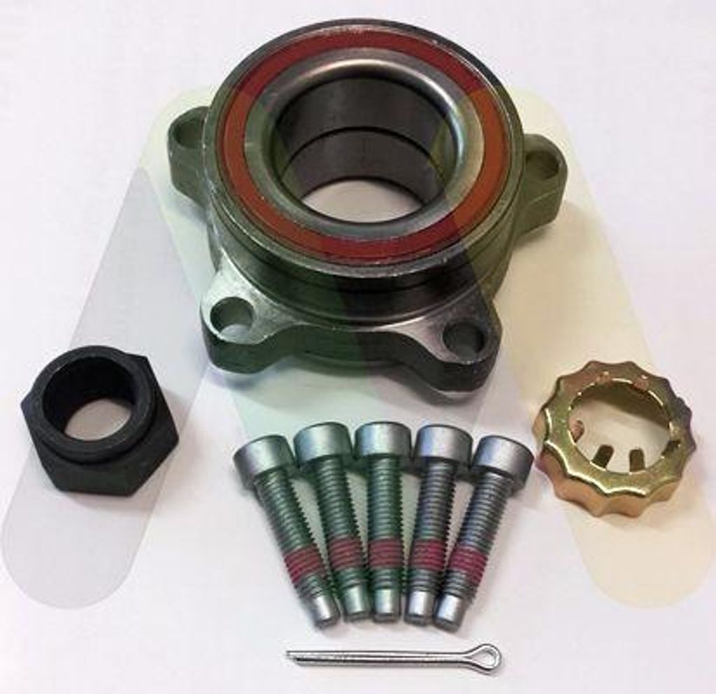 MOTAQUIP Radlagersatz Vorne für FORD Transit Mk6 Kasten (V347, V348, FA) zweireihig 110mm LVBW1342
