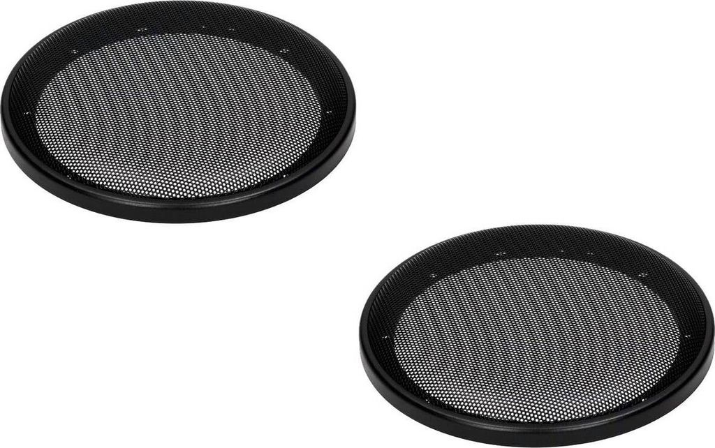 Audioproject A317 - Lautsprecher Gitter für 165mm DIN Lautsprecher Kunststoffring mit Metallgitter schwarz