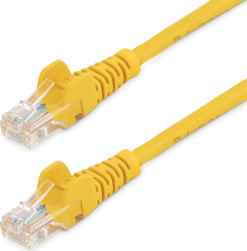 Cavo Ethernet StarTech 45PAT7MYL 7m Giallo Cat5e RJ45 UTP
