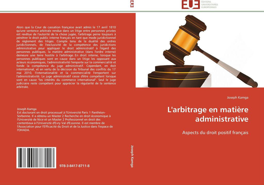 L'arbitrage en matière administrative
