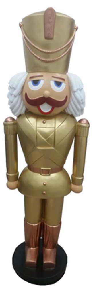 Nussknacker 180cm Soldat Statue Weihnachten Skulpturen Statuen Dekoration Deko