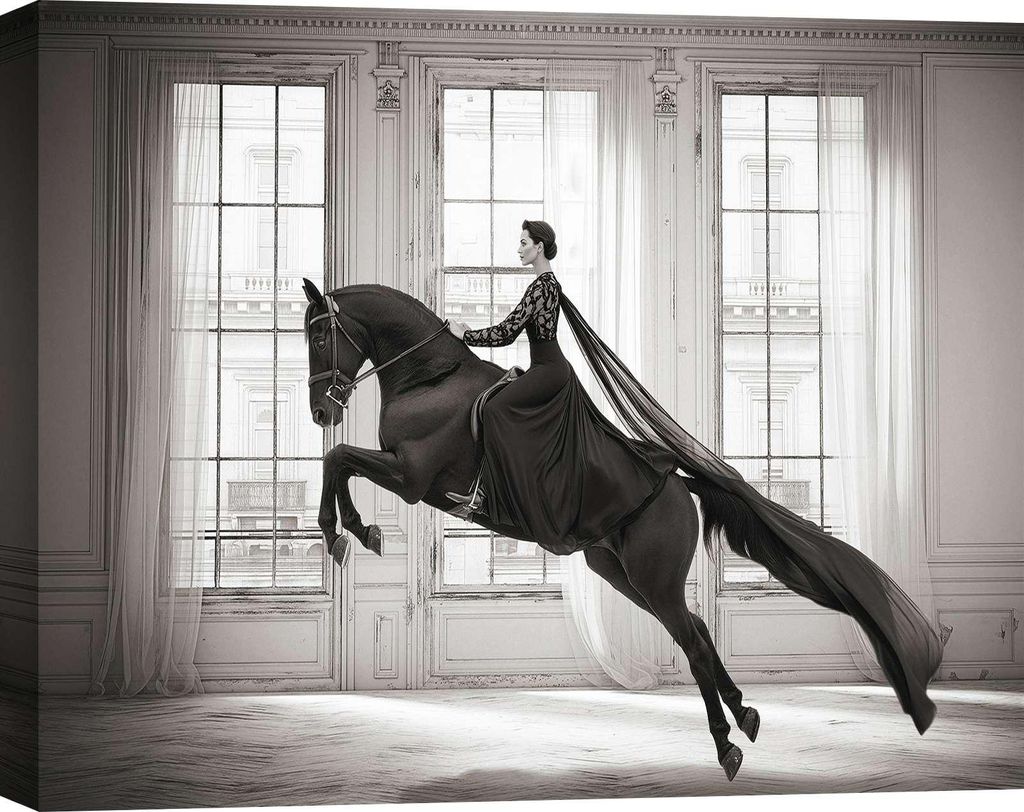 Fashion fotografie – Leinwanddruck – Julian Lauren – Dressage – 100 x 70 cm
