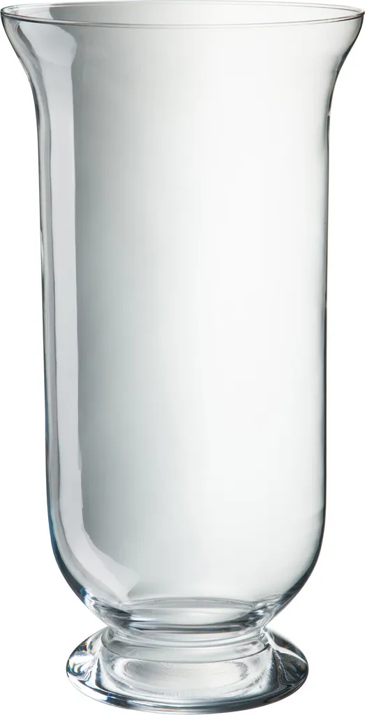 Photophore J-Line Verre Droit 50cm - Lanterne de Table Design Moderne