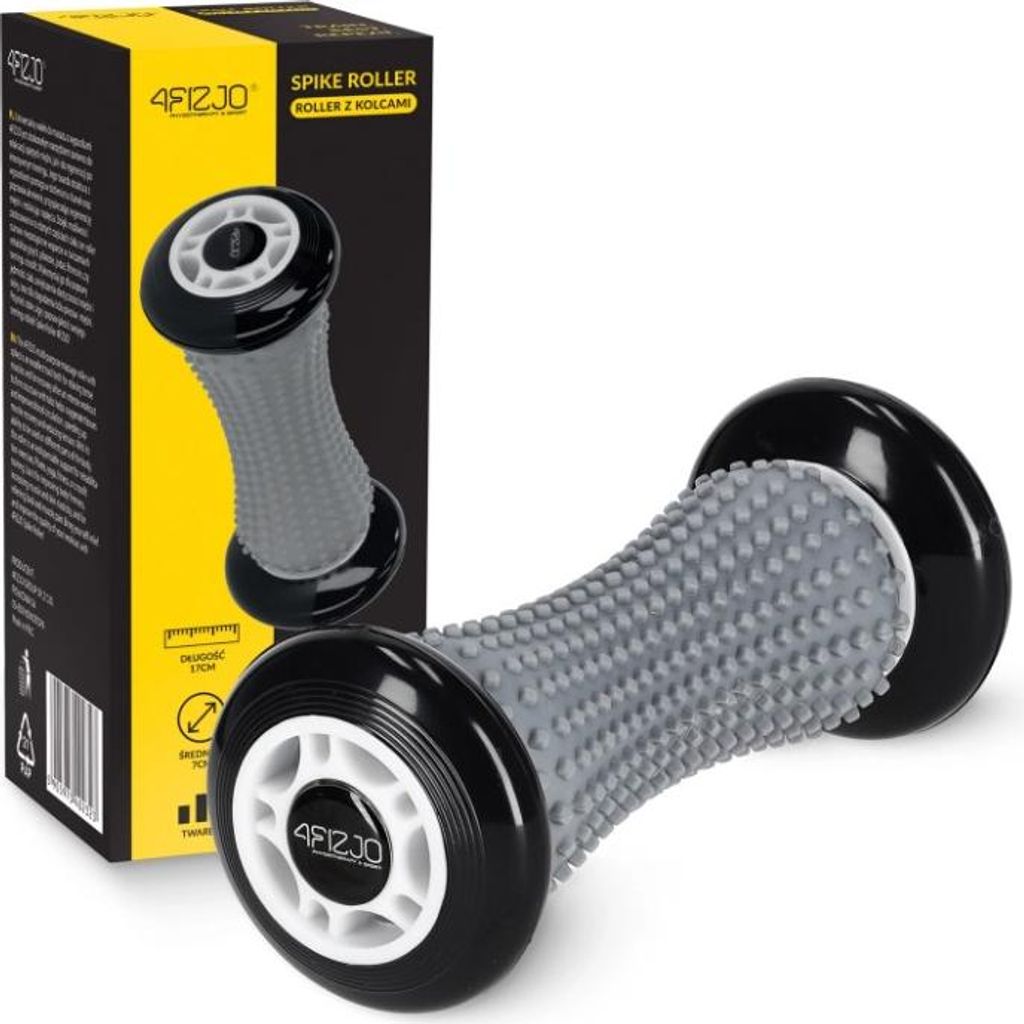 Rolle 17 Cm - Grau-Schwarz