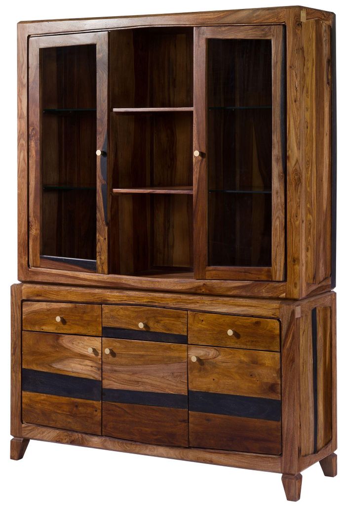MASSIVMOEBEL24 | ANCONA #245 Credenza in legno di sheesham Immagine del prodotto 