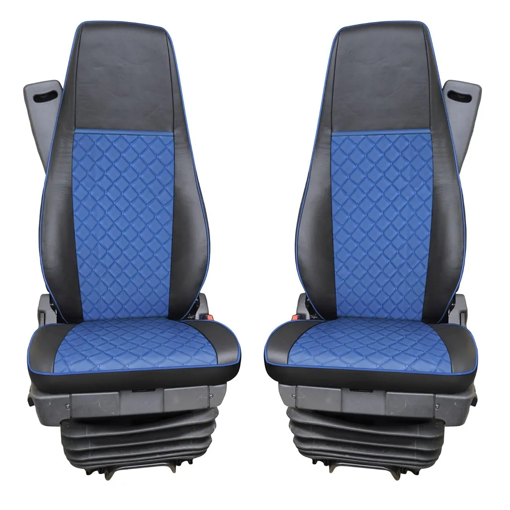 Coprisedili Scania R 2006-2020 Ecopelle Blu | Offerta Set