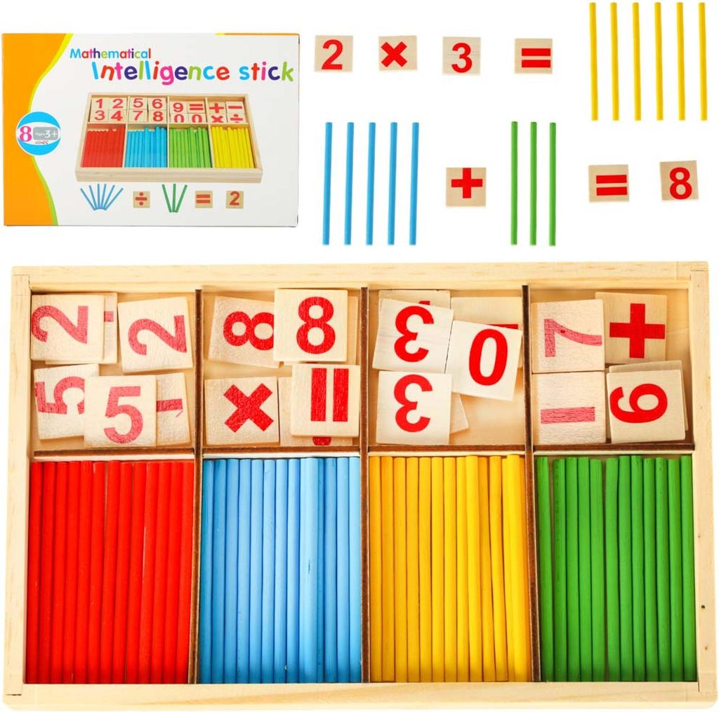 Aga Set educativo Abaco in legno Immagine del prodotto 