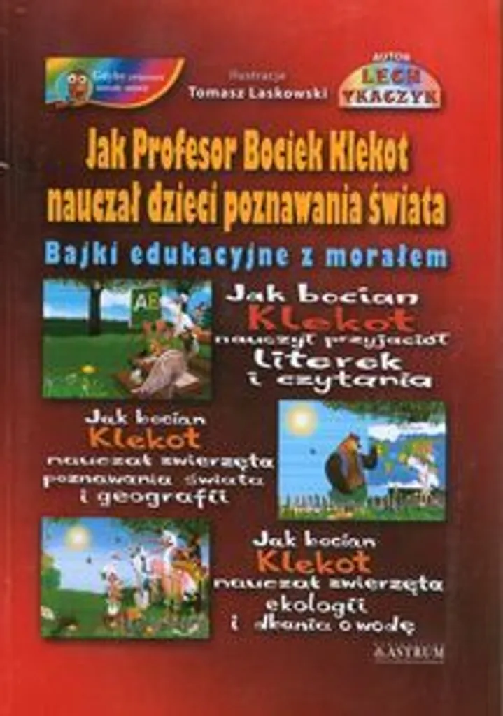 Livre polonais Professeur Bociek Klekot - Explorer le Monde par L. Tkaczyk
