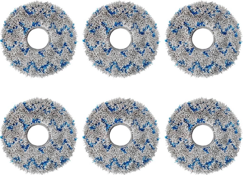 6 Stück Wischtücher Zubehör für Ecovacs Deebot X1 Omni, Produktbild 