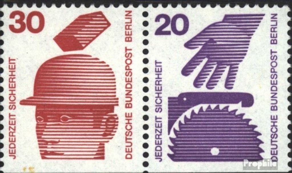 Briefmarken Berlin (West) 1974 Mi W60 postfrisch Unfallverhütung