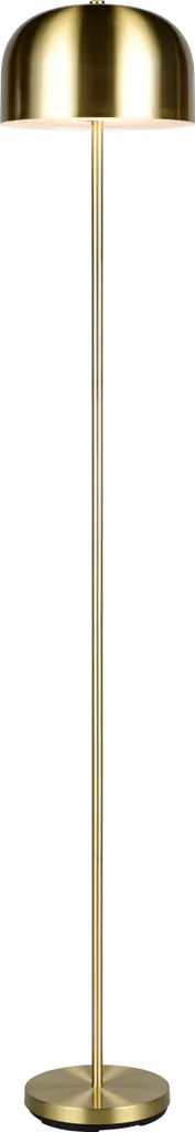 Lampada da Terra LED Ottone H 147cm - Ricaricabile USB Touch Dimmer