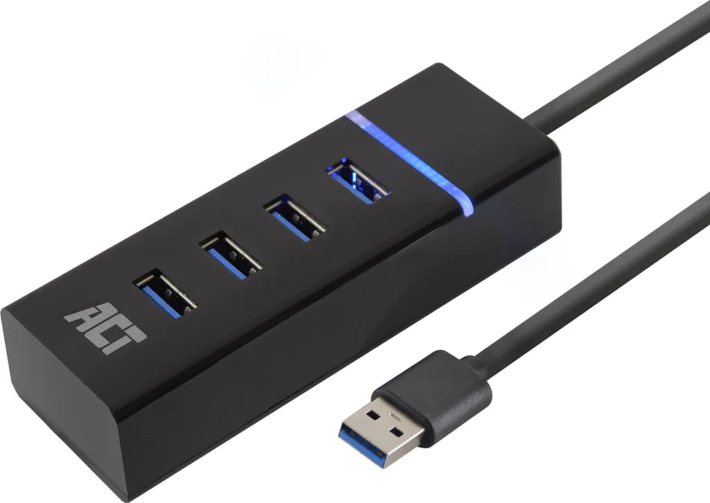 ACT AC6300 Hub USB 3.2 Gen1 | 4 Porte USB 3.0 per Gaming e Office