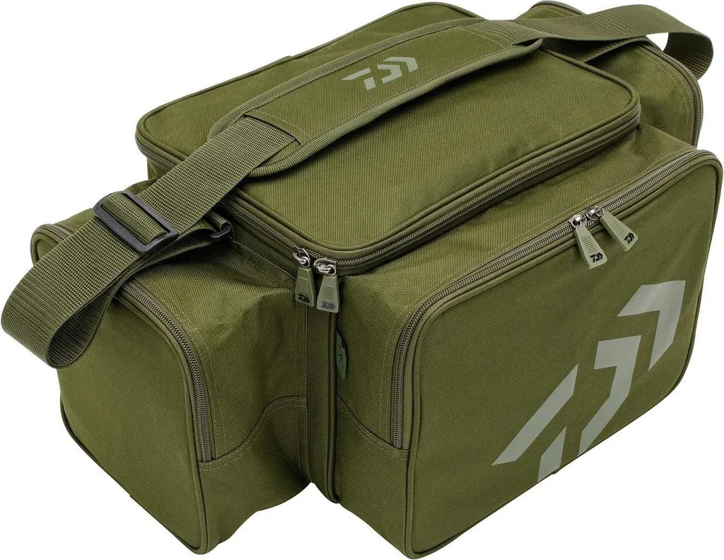 Sac de Pêche Itinérant Daiwa Black Widow Compact pour Bords de Rive