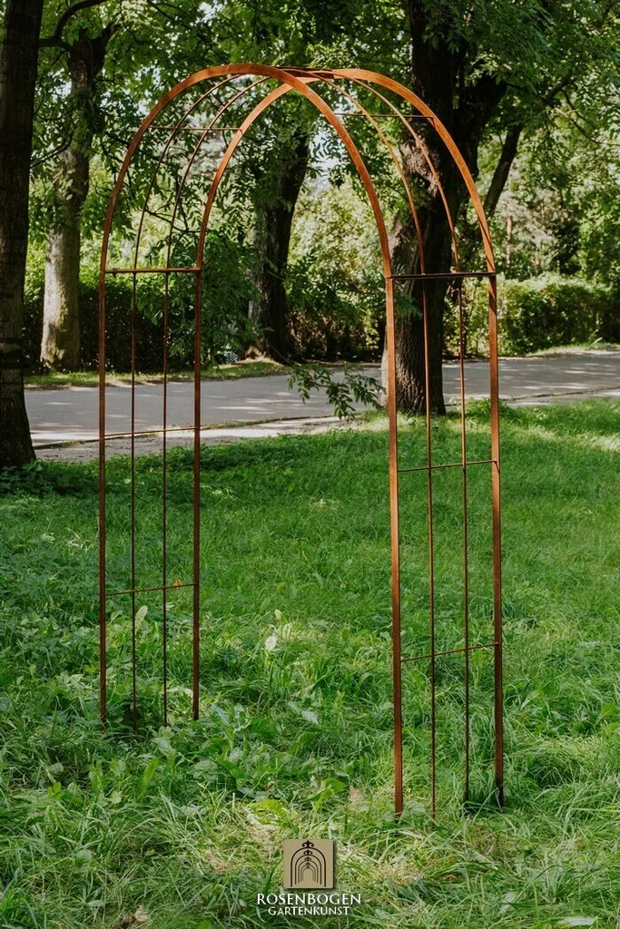Arc de roses galvanisé EMMA 120 cm - Structure résistante aux intempéries - 4