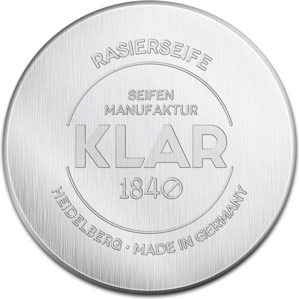 Savon raser dames Klar Seifen 110034 anti-irritation et peau douce