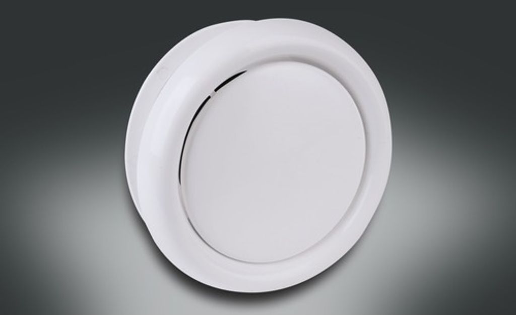 Rotheigner Tellerventil Kunststoff weiß NW 100 mm