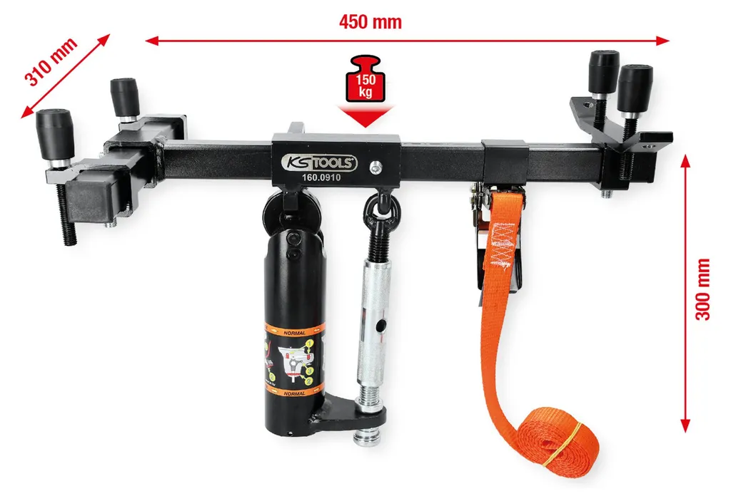 Kit de blocage universel pour pignons d'arbres à cames KS Tools 11 pcs