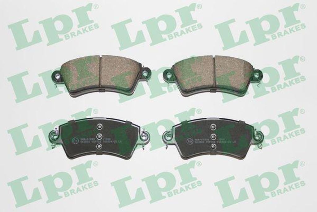 LPR 05P766 Bremsbelagsatz, Scheibenbremse OE 172103 kompatibel mit 306, 206, Xsara