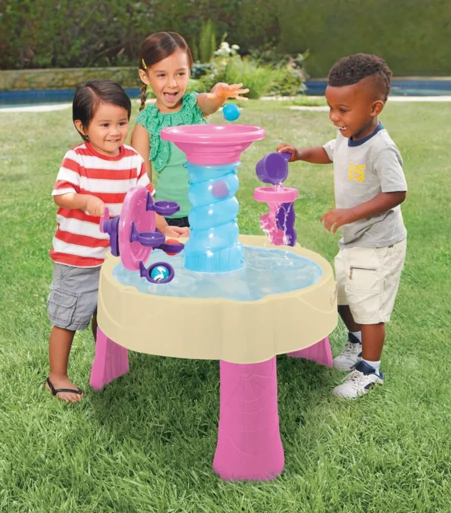Aire de jeux aquatique enfant pour se rafraîchir et s'amuser tout l'été