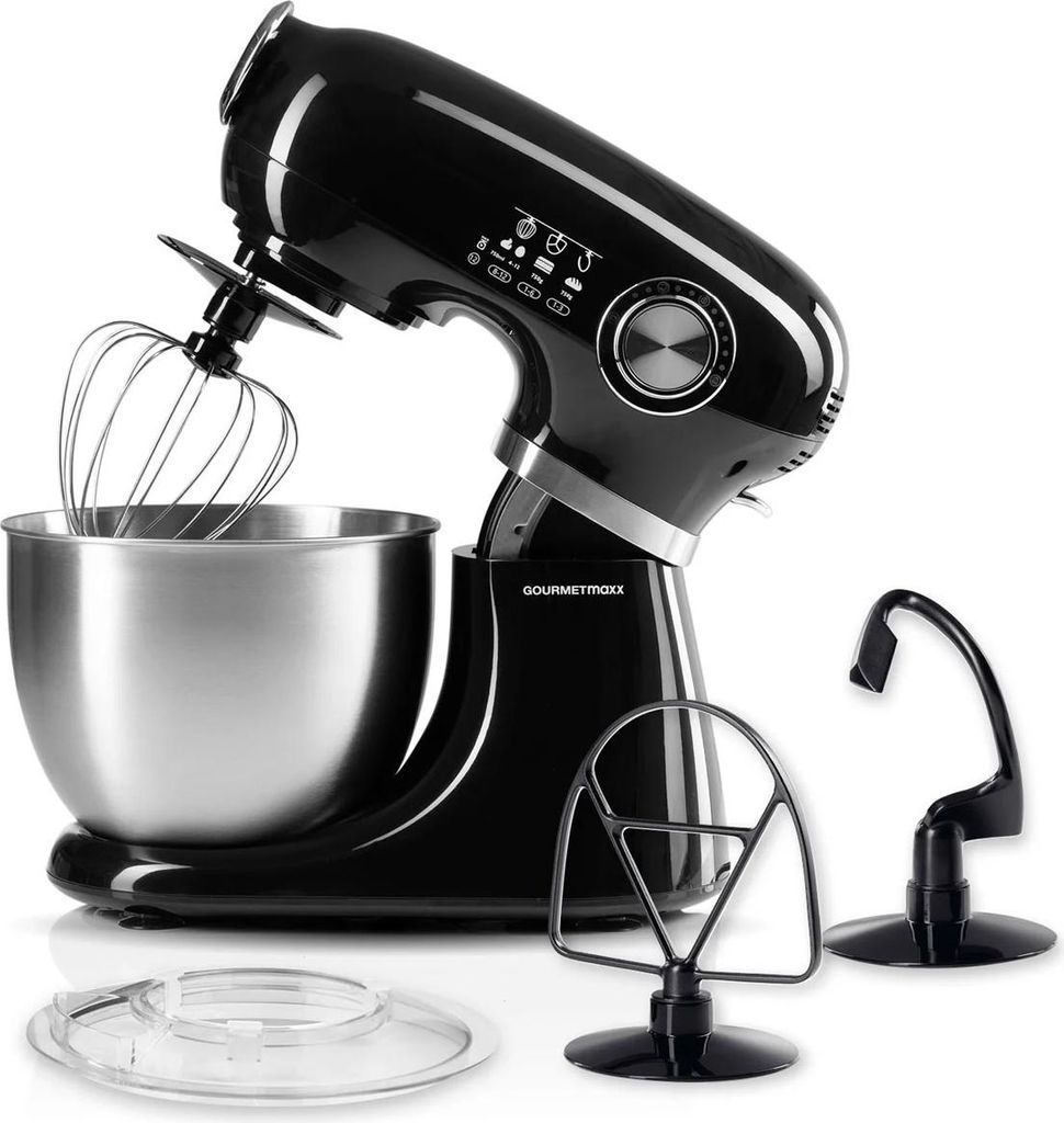 GOURMETmaxx Robot de cuisine Pétrin Mélangeur Mixeur Acier Image du produit 