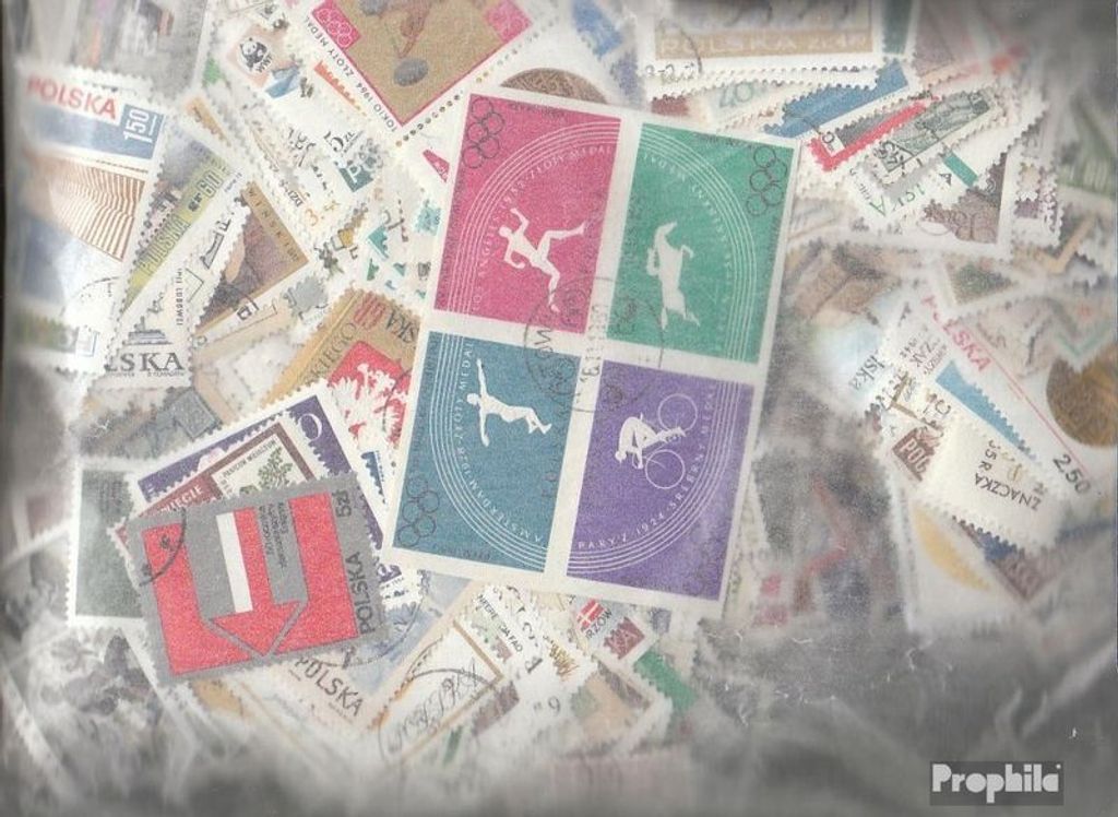 Briefmarken Polen 3.000 verschiedene Marken