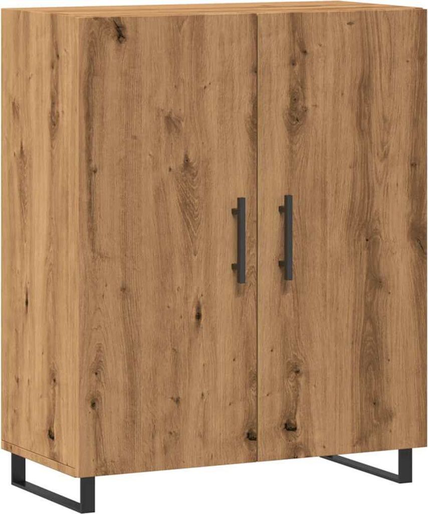 Sideboard Artisan-Eiche 69,5x34x90 cm Holzwerkstoff
