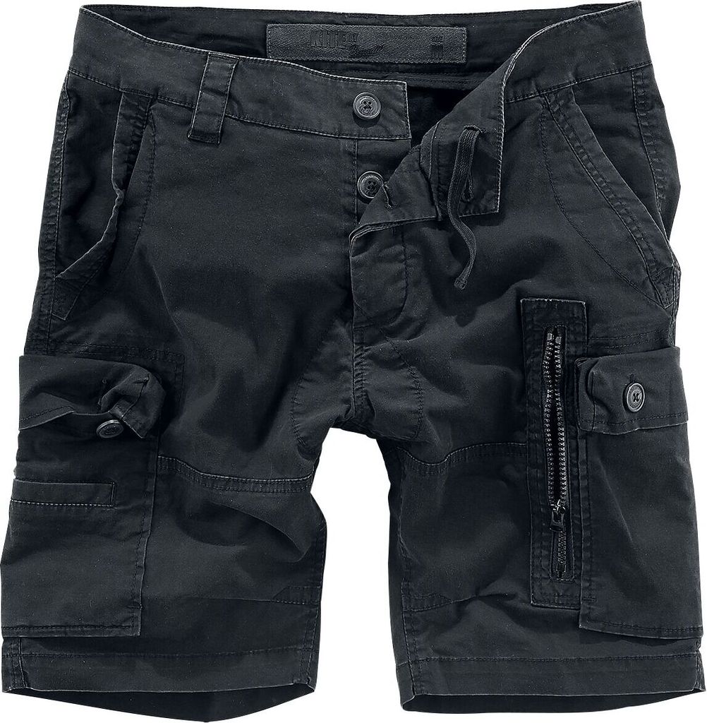Brandit Short Herren Kite Short Slim Fit schwarz S